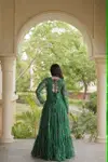 Ka 1276 Georgette Bandhani Print Navratri Gown Collections